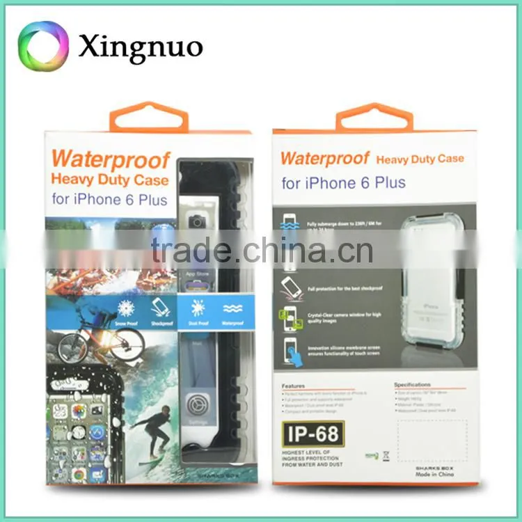 Waterproof phone cover case for iphone 6 swimming rainy day