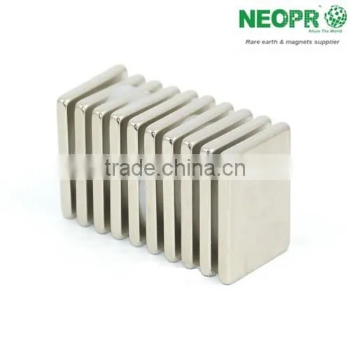 12*6*3mm Super Strong Natural Ndfeb N45 Block Magnets For Sale