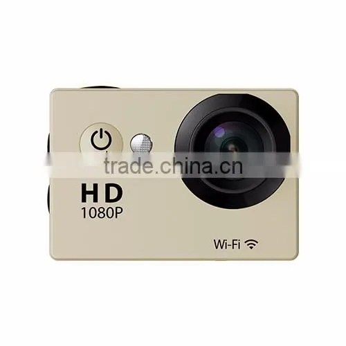 super 4K high quality waterproof action camera with 2.0'' TFT display and wifi sports camera