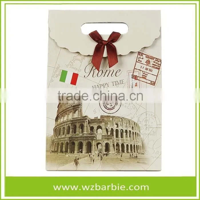 China Manufactures Promotion Paper Gift Bag With Logo Print