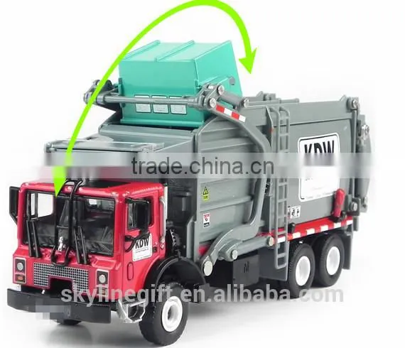 High quality 1:24 diecast models truck materal transporter