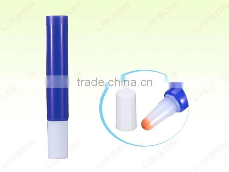 D13mm Small Capacity Lip Gloss Cosmetic Tube and Container with Soft Rubber