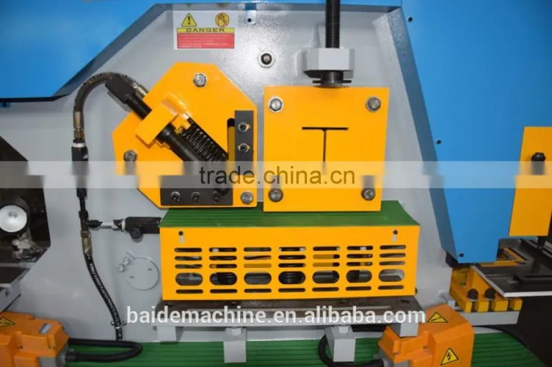 Q35Y Hydraulic plate shearing machine,angle steel cutting machine,plate punching machine 100ton