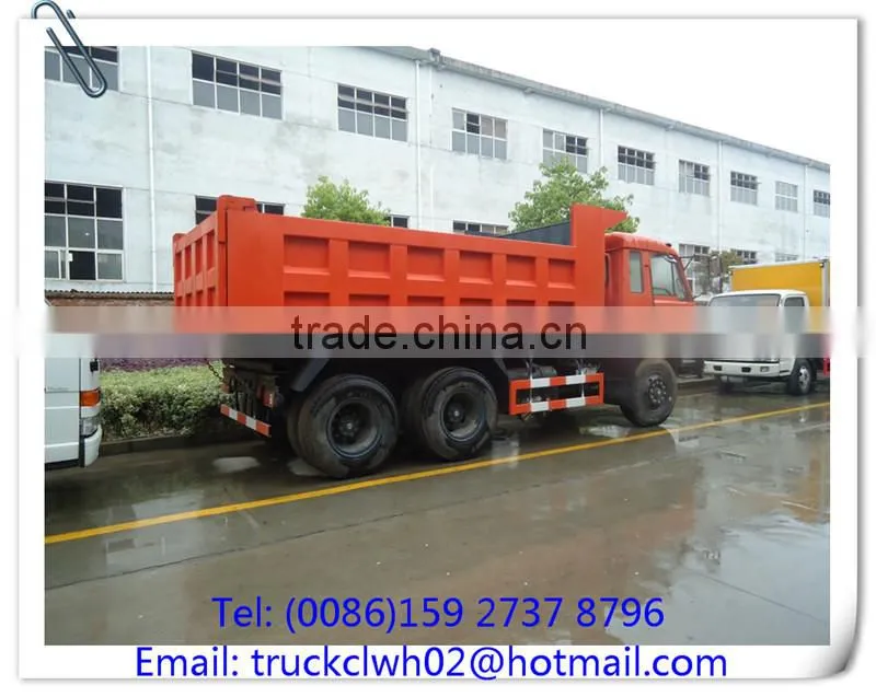 15-25 tons Sand Tipper Truck, 3 Axles Tipper Truck Capacity