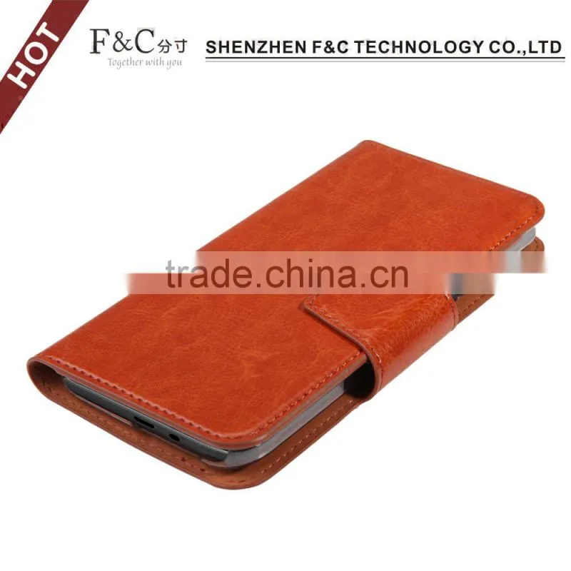 For HTC One M9 wallet pu leather case with card slots