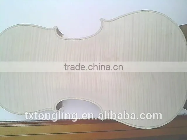 Quality Solid Wood Flamed Cello Unfinished White Cello 4/4 Made in China TL012