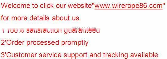 6*36+IWRC elevator steel wire rope with good quality