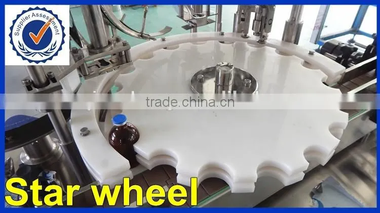 Trade assurance PLC controlled automatic liquid filling machine,filling and packing machine