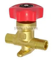 BLR Series Refrigeration Brass Shut Off O-ring Type Diaphragm Hand Valve