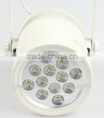 LED tracking lighting 12w 60 beam angle