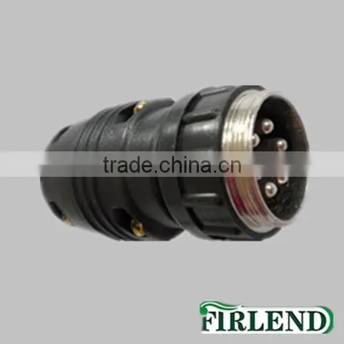 fast plug for welding wire feeder