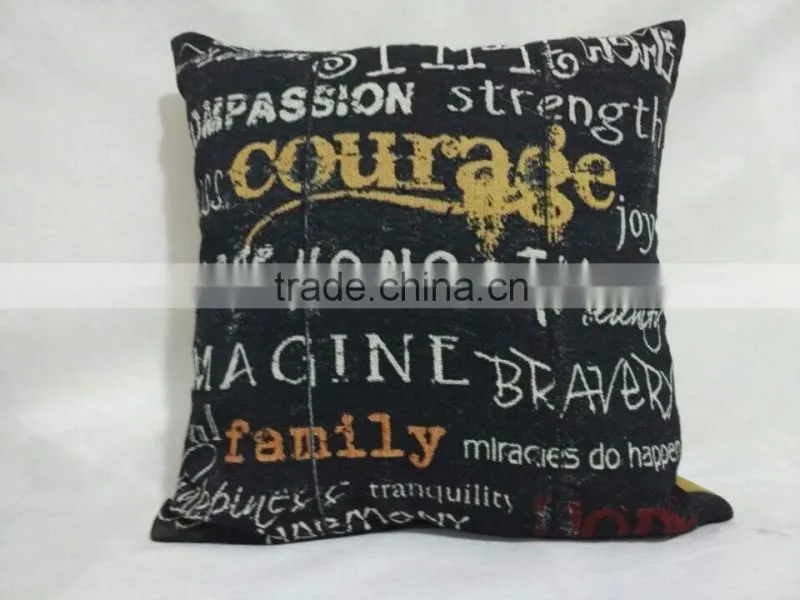 Wenyu jacquard fabric sofa designs pillow case