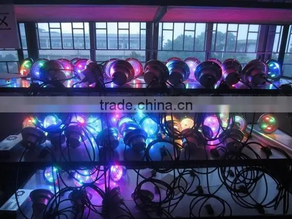 9W underwater LED lights for small fountains RGB LED fountain lights