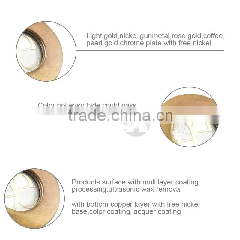 High Quality Fashion Copper Garment Sewing Button