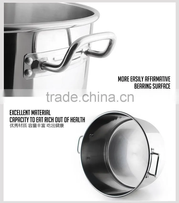 large 555 stainless steel induction cooking pots 2015