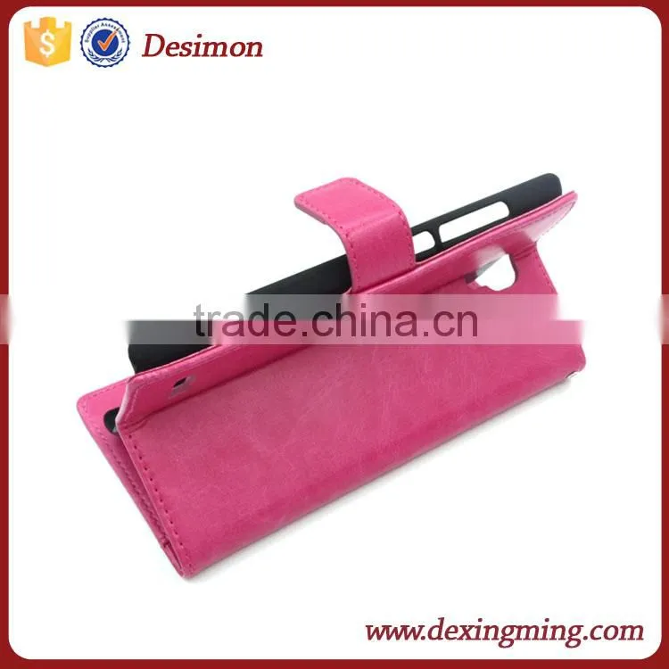 Hot!!! Christmas Accessories china supplier wallet flip mobile phones covers for xiaomi redmi note case