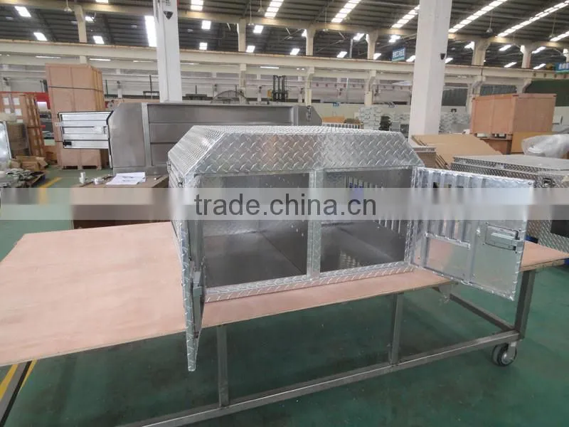 Direct factory supply aluminum dog box for pickup truck