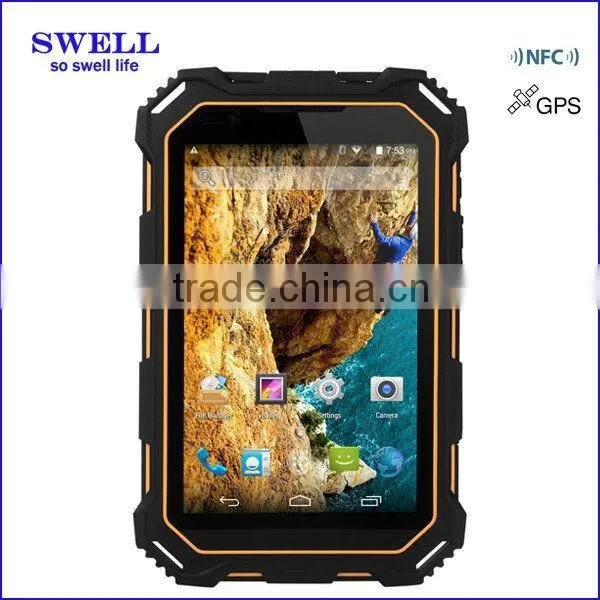 S933 7" IP68 waterproof 3G rugged tablet 1d/2d barcode scanner high scan pro scanner