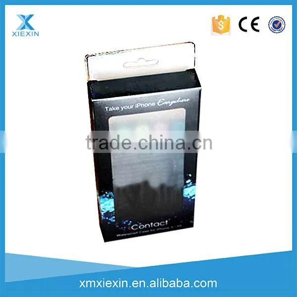 Newest transparent cheap high quality packaging best design iphone case box