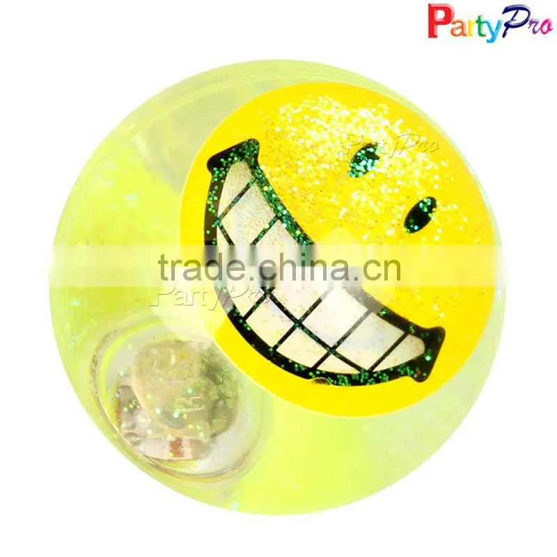 2015 quality products factory wholesale custom flashing bouncing balls with flashing light