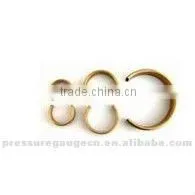 Black Steel Case or ABS case Water Pressure Gauges manufacturer