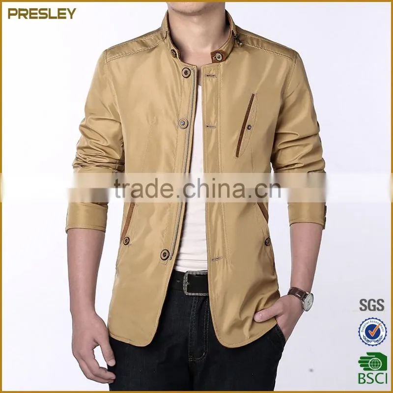 Hot Sale Cheap 100% Nylon Wrap Custom Tailored Surcoat Jacket Man Wholesale