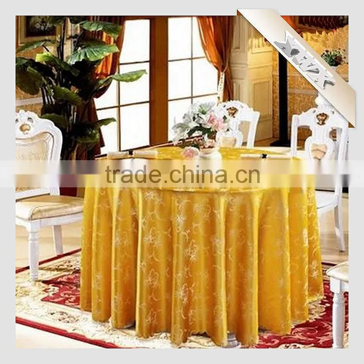 TC-147 New Polyester Jacquard Wedding/Restaurant Table Cloth for Sale