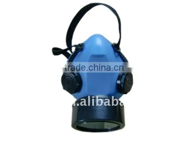 2016 filter respirator TPR gas mask half face gas mask chemical gas mask OEM TPR gas mask single cartridge respirator supplier