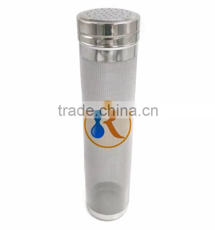 300 Micron 6'x14" Stainless Steel 304 Homebrew Beer Keg Filter Hop