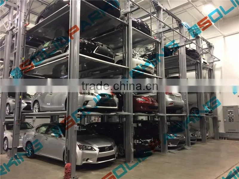 Hydraulic High density design Mutiple for car storage Perfectly suitable smart auto hydraulic Parking system