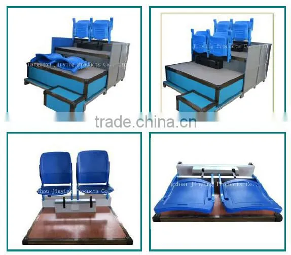 For multipurpose indoor athletic venues retractable telescopic bleachers
