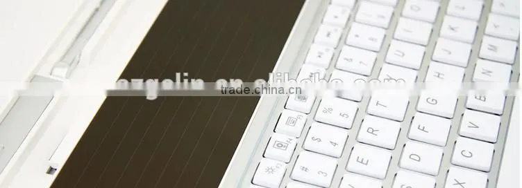 Bluetooth keyboard for ipad, solar wireless bluetooth keyboard for ipad 3