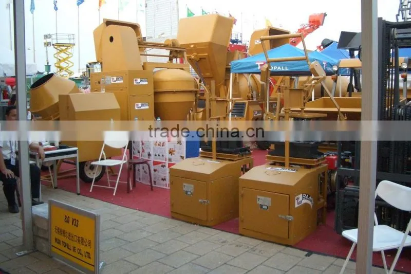Containerized Export Algeria Market Diesel Cement Mixer