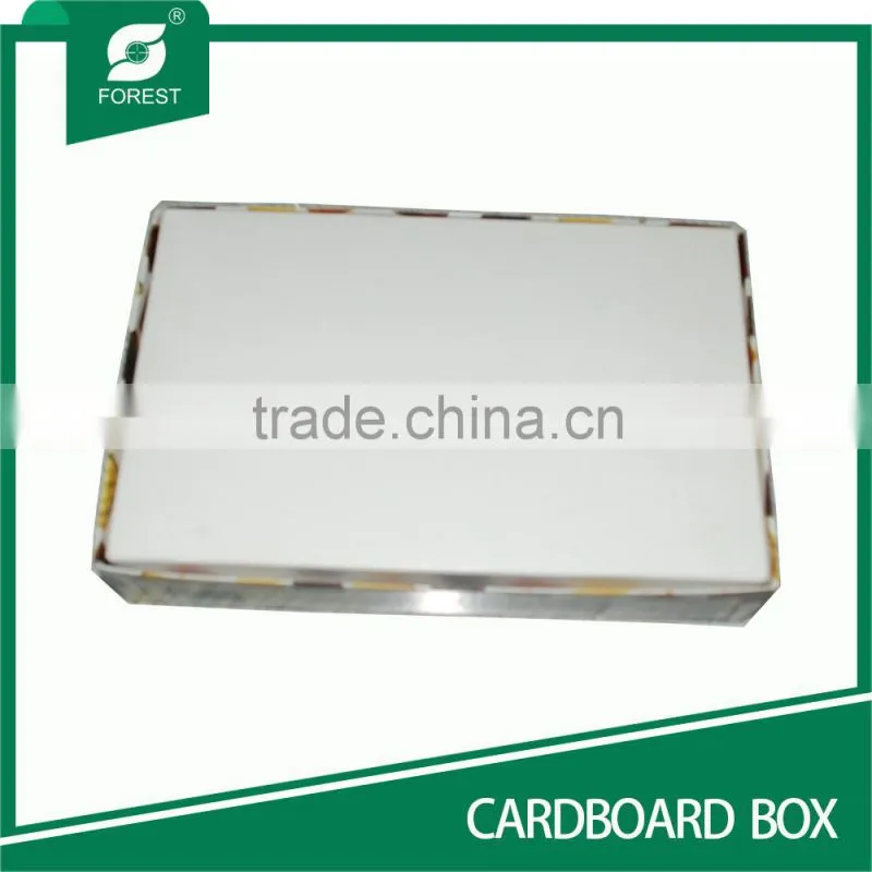 WHITE PAPER CARDBOARD BOX FOR CANDY