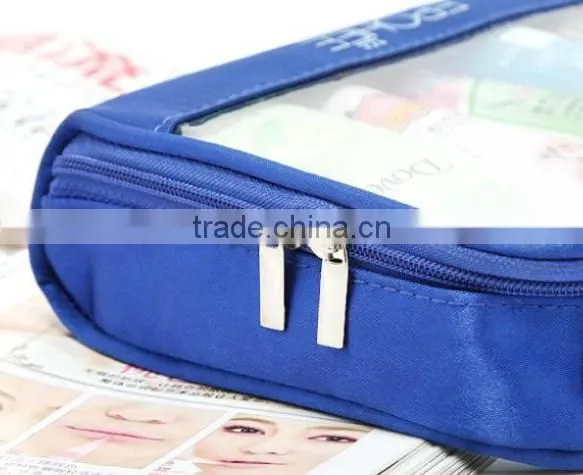 custom promotional clear pvc toiletry bag