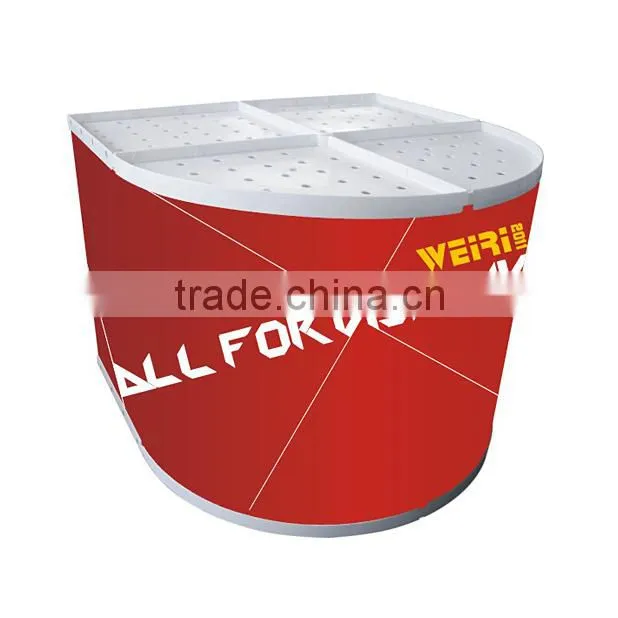 Commercial Display Rack Promotion Counter Booth