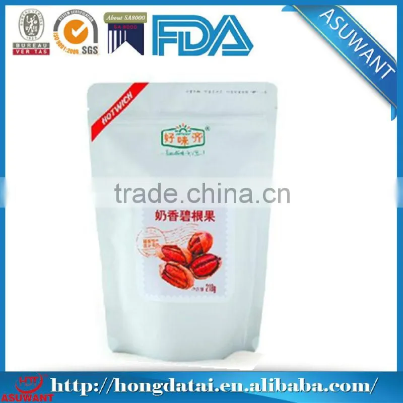 Pecans packing pouch/Stand up nuts pouch/5 pound nuts bag