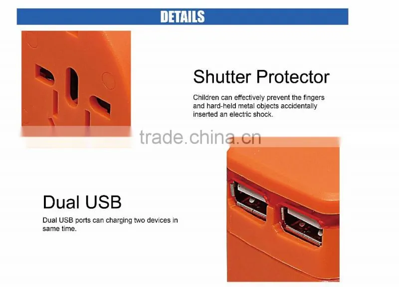 Universal Multi Adapter Plug