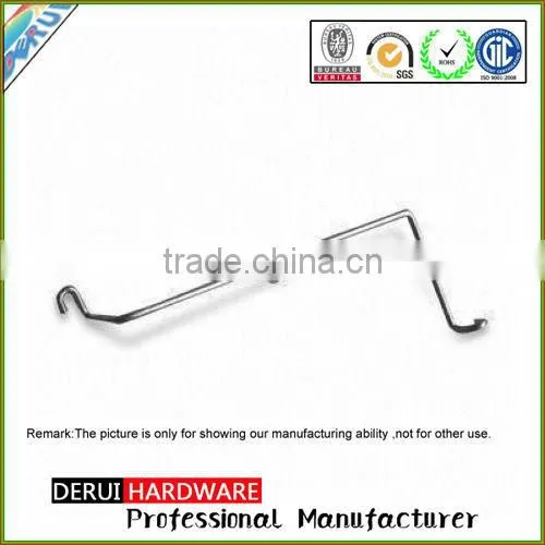 Round or square Metal Automatic CNC bending Powder coating Wire bracket made in China