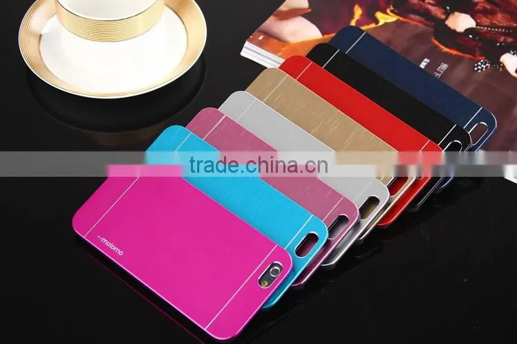 Beautiful Metal Motomo Case For Iphone 6 plus,Mobile Phone Back Case Cover