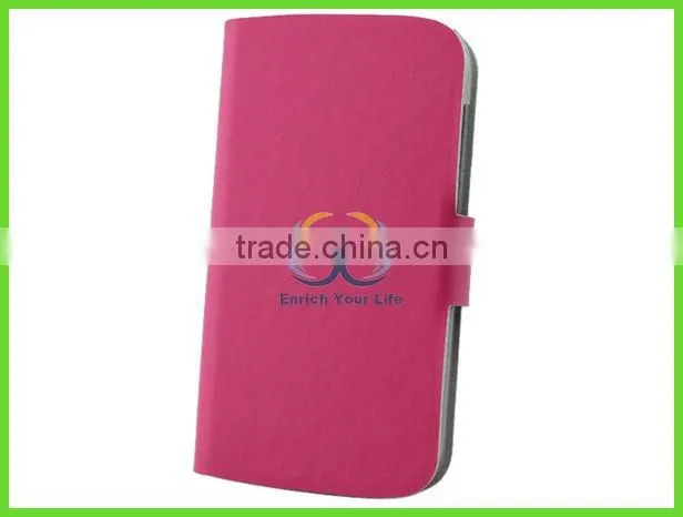 Romantic pink leather skins for cell phones case for htc