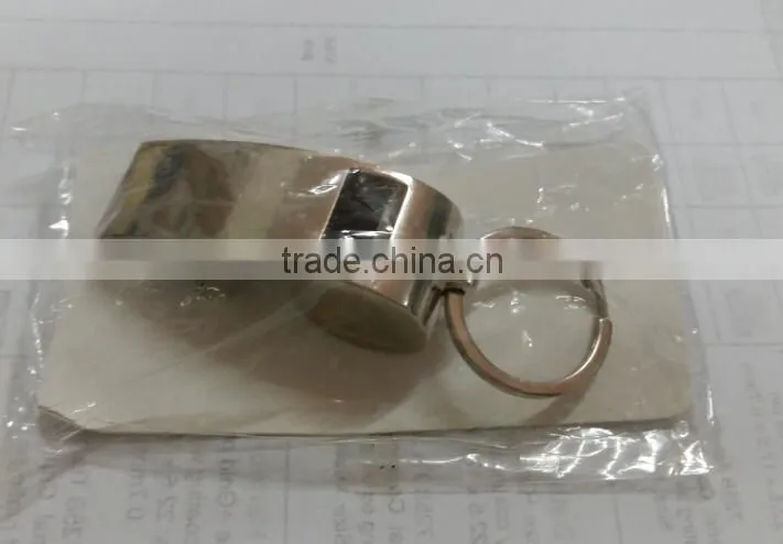Top grade whistle key chain, whistle with opener / whistle bottle opener
