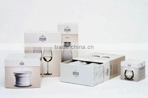 wholesale exquisite wine glass cardboard gift box