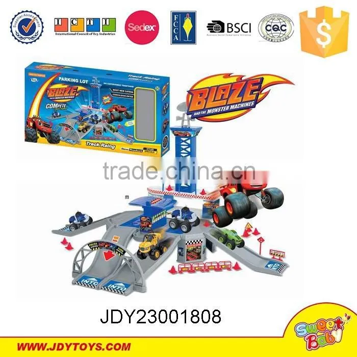 Hot plastic DIY Parking toys,education toys,2016 new play toys set