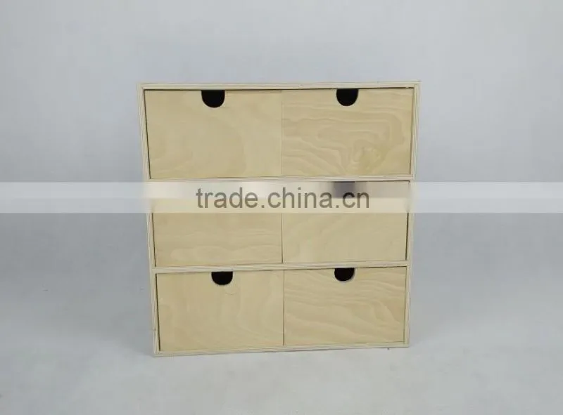 Practical 6 Draewrs Home Storage Kitchen Cabinet