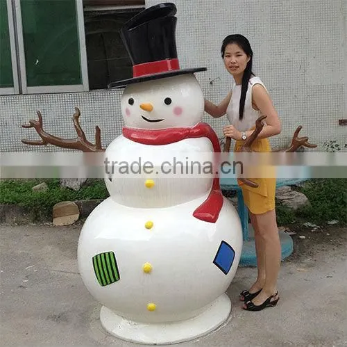 indoor fiberglass cartoon cat sculpture statue