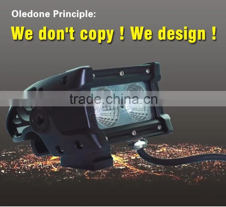 Oledone 20W Offroad led light bar, Single row LED truck light IP69k waterproof,Model:WD-2N10