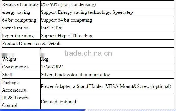 Smart HTPC i5 micropc Windows 10 with Intel Core i5 -5257u 2.7G computer mini Intel HD 6100 support HD 4K wifi HDMI