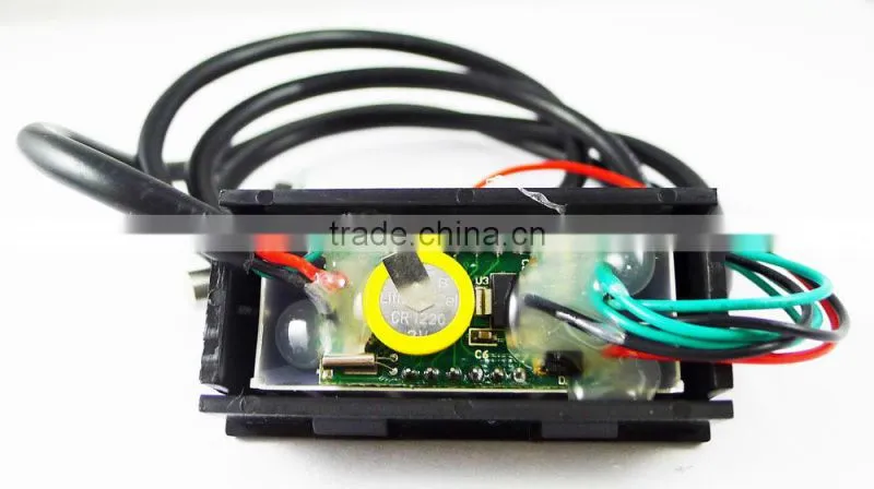 digital Car/Room/Water and DIY ect Time/Voltage/Temp Meter thermometer hygrometer 0.56" Yellow LED