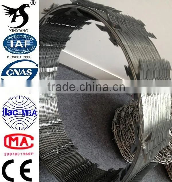 2014 Alibaba China Professional Design Nato Barbed Wire Razor